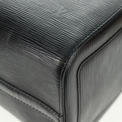 Louis Vuitton Speedy Handbag Epi Leather, BLACK, LEATHER, Handbag