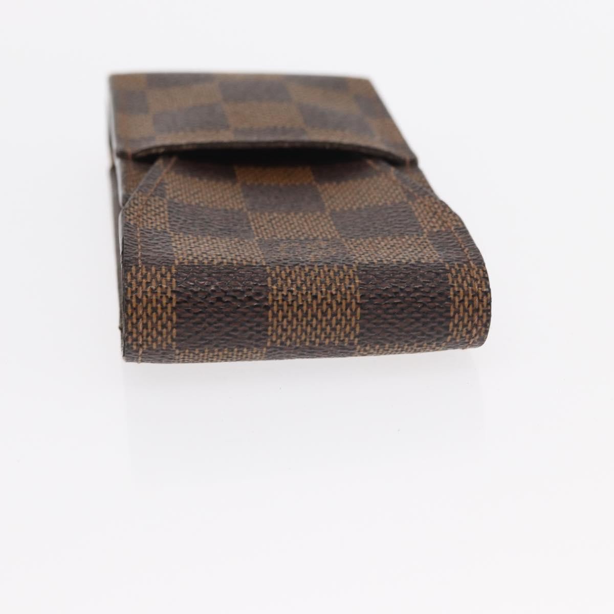 Louis Vuitton Etui Cigarette Case Monogram canvas, BROWN, CANVAS, Wallets