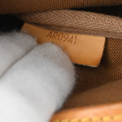Louis Vuitton Saumur Handbag Monogram Canvas, Brown, Canvas, Shoulder Bag