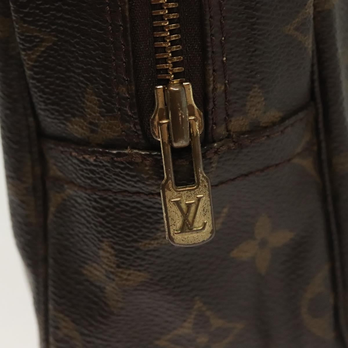 Louis Vuitton Trousse Toilette Monogram Canvas, BROWN, CANVAS, Clutche & pouche