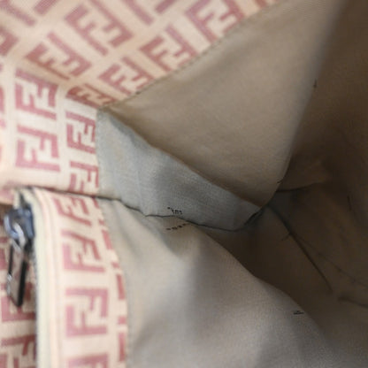 Fendi Vintage Zucca Zucca canvas, PINK, CANVAS, Handbag
