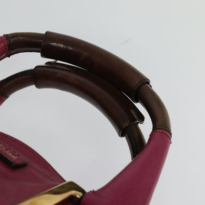 Chloe Ethel Tote Leather, PINK, LEATHER, Tote bag