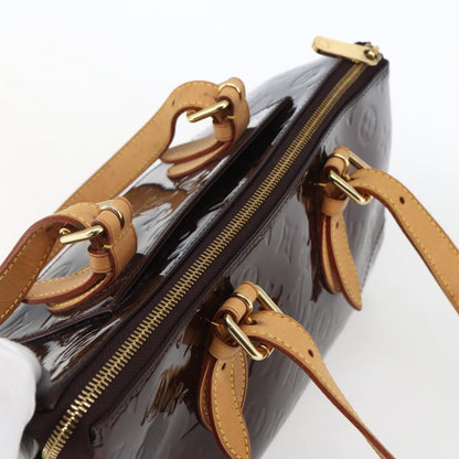 Louis Vuitton Rosewood Avenue Handbag Monogram Vernis, BURGUNDY, PATENT_LEATHER, Shoulder bag