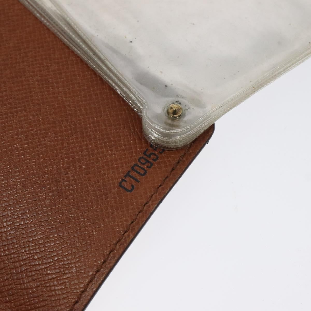 Louis Vuitton Porte Cartes Pression Card Case Monogram Canvas, BROWN, CANVAS, Card Holders