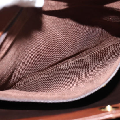 Bally Vintage Tote Bag Leather, Brown, Leather, Tote Bag