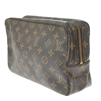 Louis Vuitton Trousse Toilette Monogram Canvas, BROWN, CANVAS, Clutche & pouche