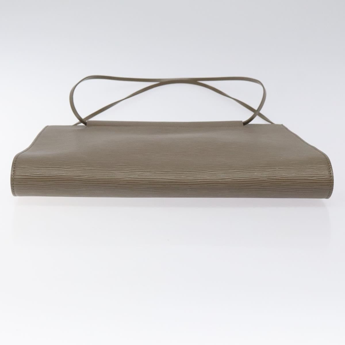 Louis Vuitton Saint Tropez Handbag Epi Leather, GRAY, LEATHER, Shoulder bag