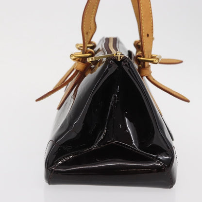 Louis Vuitton Rosewood Avenue Handbag Monogram Vernis, BURGUNDY, PATENT_LEATHER, Handbag