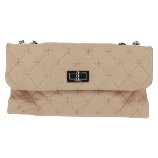 Chanel 2.55 Shoulder bag Leather, PINK, LEATHER, Shoulder bag