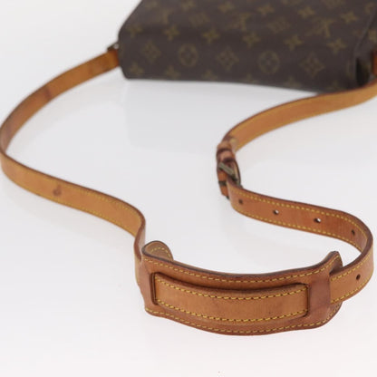 Louis Vuitton Saint Cloud Handbag Monogram Canvas, BROWN, CANVAS, Shoulder bag