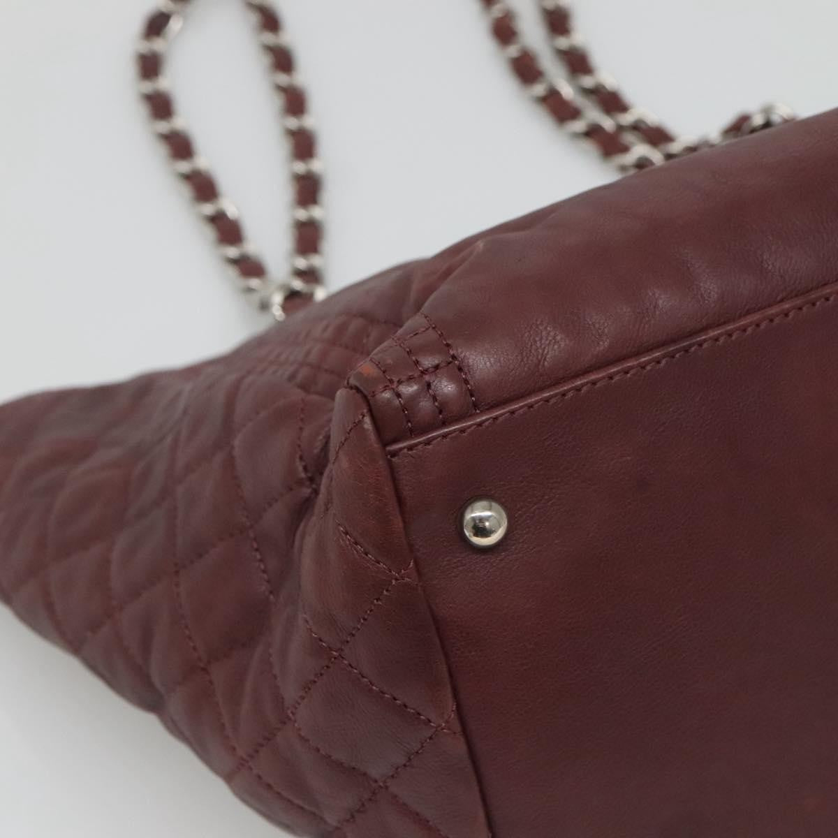 Chanel Coco Bengal Shopping Tote Lambskin, BROWN, LEATHER, Tote bag