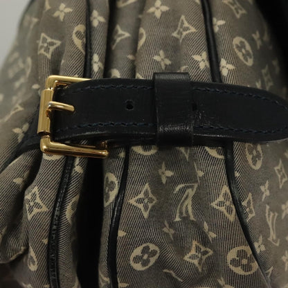 Louis Vuitton Saumur Handbag Monogram Idylle, GRAY, CANVAS, Handbag