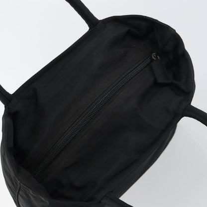 Prada Vintage Zip Tote Tessuto, Black, Nylon, Tote Bag