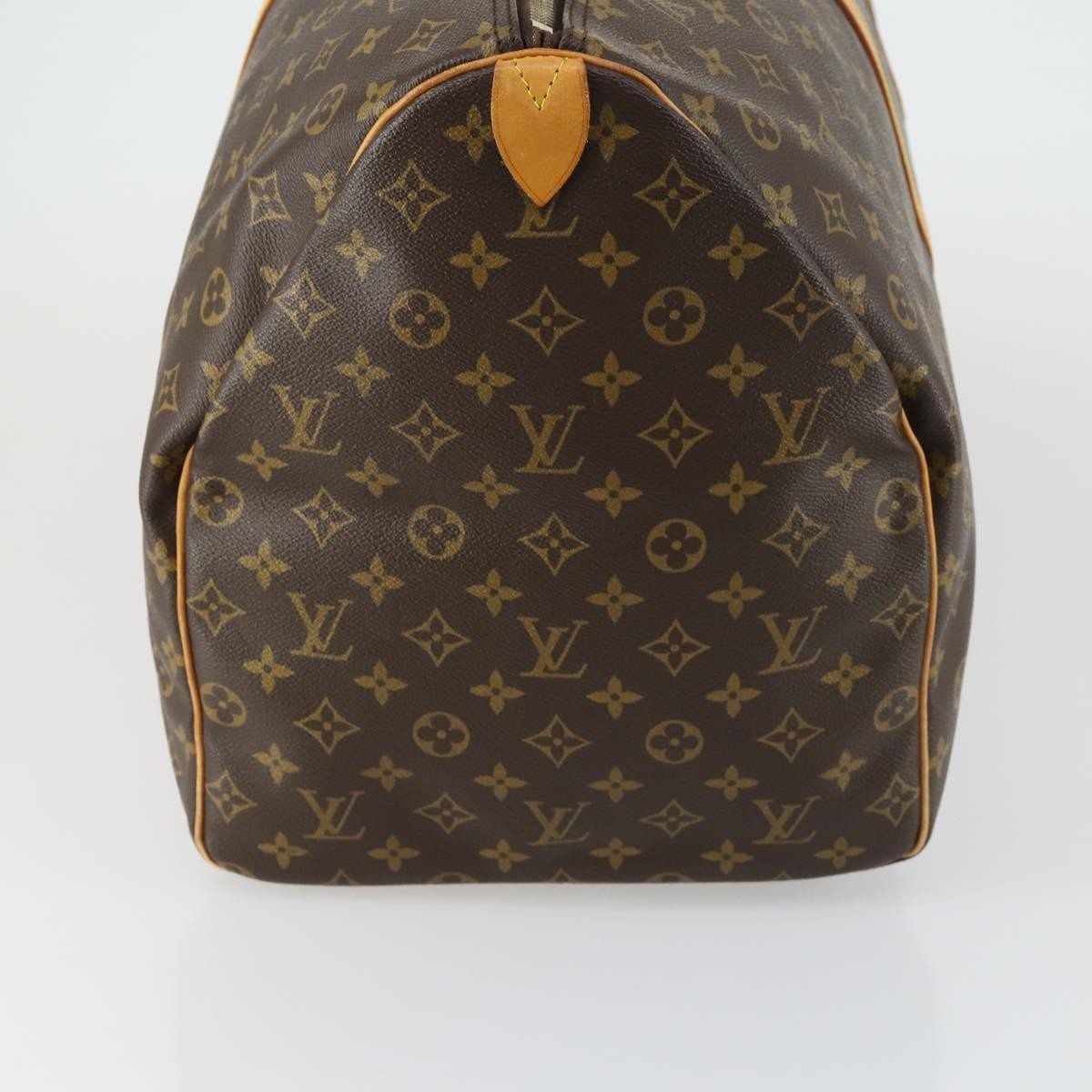 Louis Vuitton Keepall Bag Monogram Canvas, BROWN, CANVAS, Travel bag