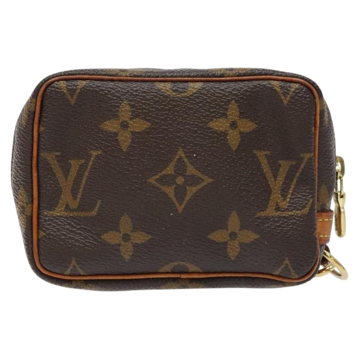 Louis Vuitton Wapity Trousse Pouch Monogram Canvas, BROWN, CANVAS, Clutche & pouche