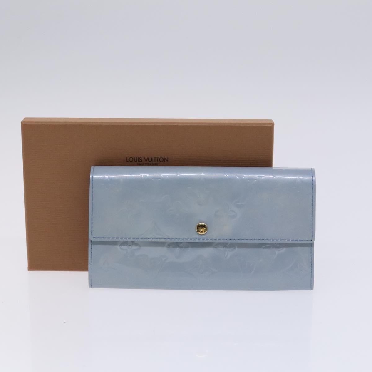 Louis Vuitton Vintage Sarah Wallet Patent leather, PURPLE, PATENT_LEATHER, Wallets