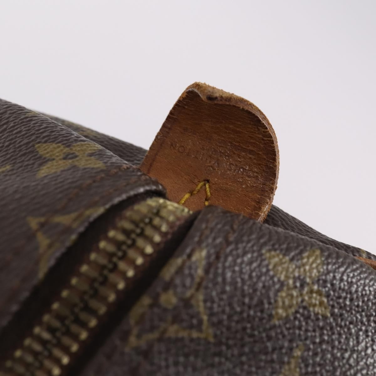 Louis Vuitton Keepall Bag Monogram Canvas, BROWN, CANVAS, Travel bag