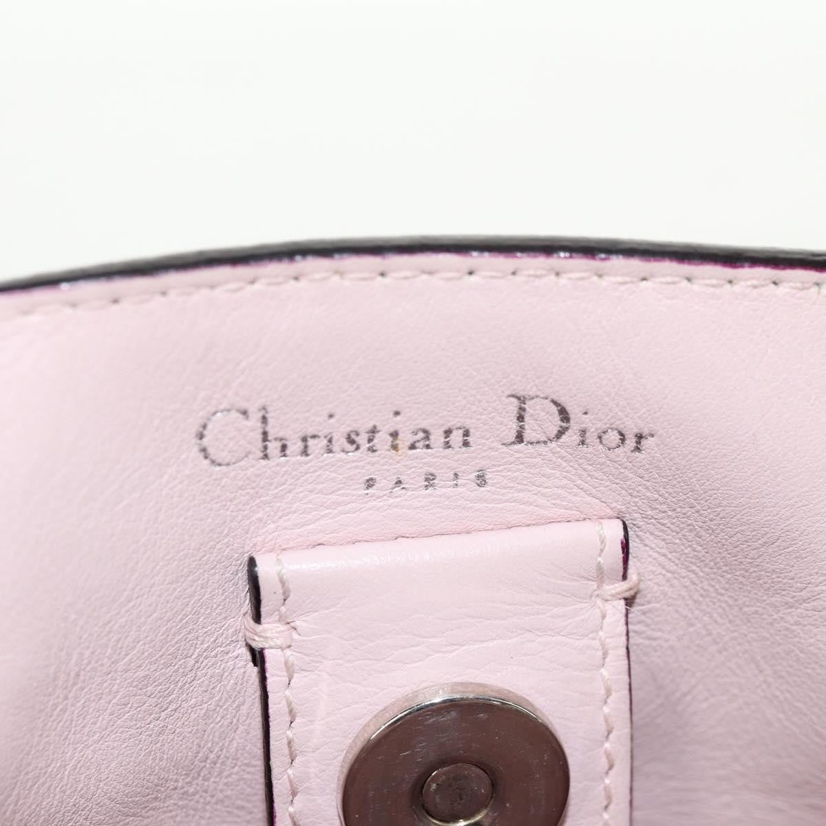 Christian Dior Diorissimo Tote Pebbled Leather, TURQUOISE, LEATHER, Tote bag