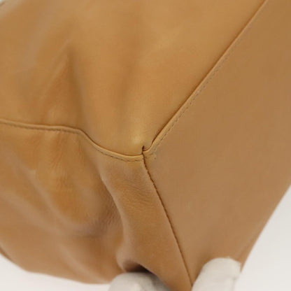 Salvatore Ferragamo Shoulder Bag Leather, BEIGE, LEATHER, Shoulder bag