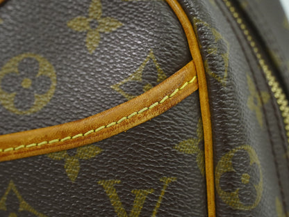 Louis Vuitton Trouville Handbag Monogram Canvas, BROWN, CANVAS, Handbag