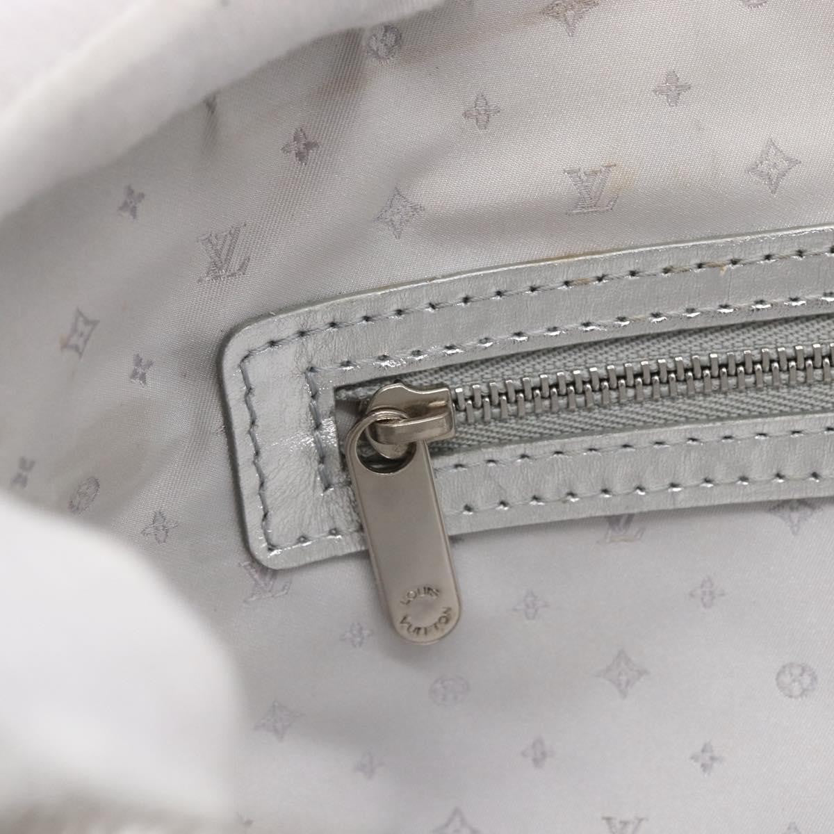 Louis Vuitton Suhali Lockit Handbag Leather, SILVER, LEATHER, Handbag