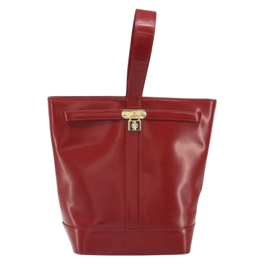 Valentino Garavani Vintage Handbag Leather, RED, LEATHER, Handbag