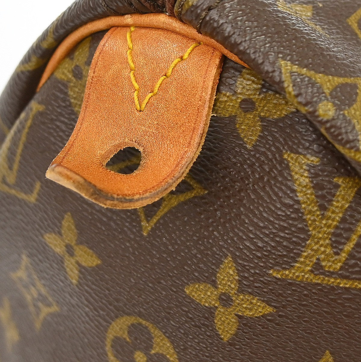 Louis Vuitton Speedy Handbag Monogram Canvas, Brown, Canvas, Handbag