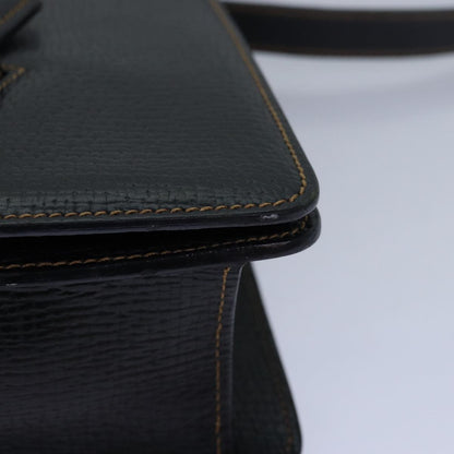 Loewe Barcelona Shoulder Bag Leather, BLACK, LEATHER, Handbag