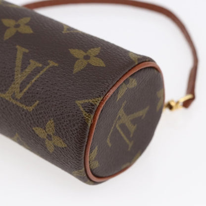 Louis Vuitton Papillon Pochette Monogram Canvas, BROWN, CANVAS, Handbag