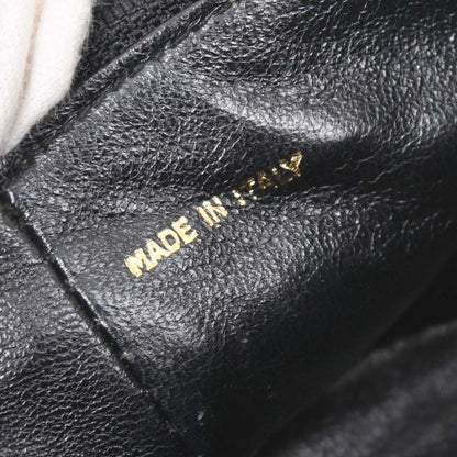 Chanel Vintage Box Zip Tassel Bag Quilted Lambskin, Black, Leather, Shoulder Bag
