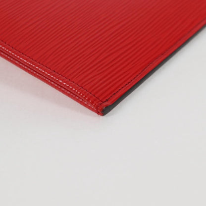 Louis Vuitton Pochette Jour Limited Edition Supreme Epi Leather, RED, LEATHER, Clutche & pouche