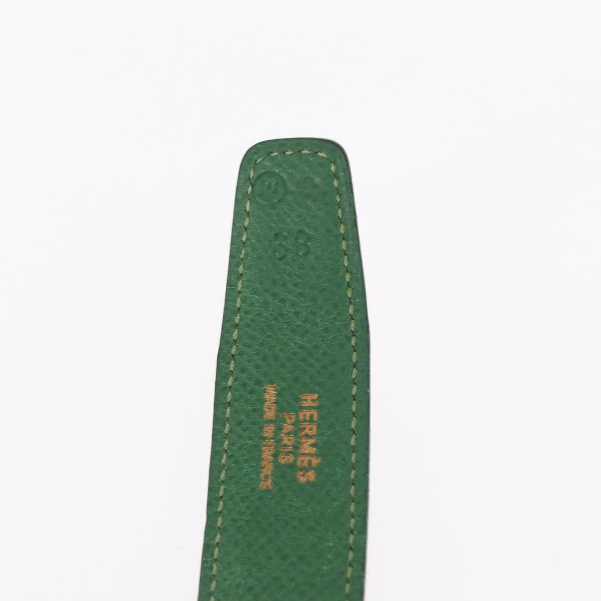 Hermes Constance Belt Leather, Red, Leather, Belt