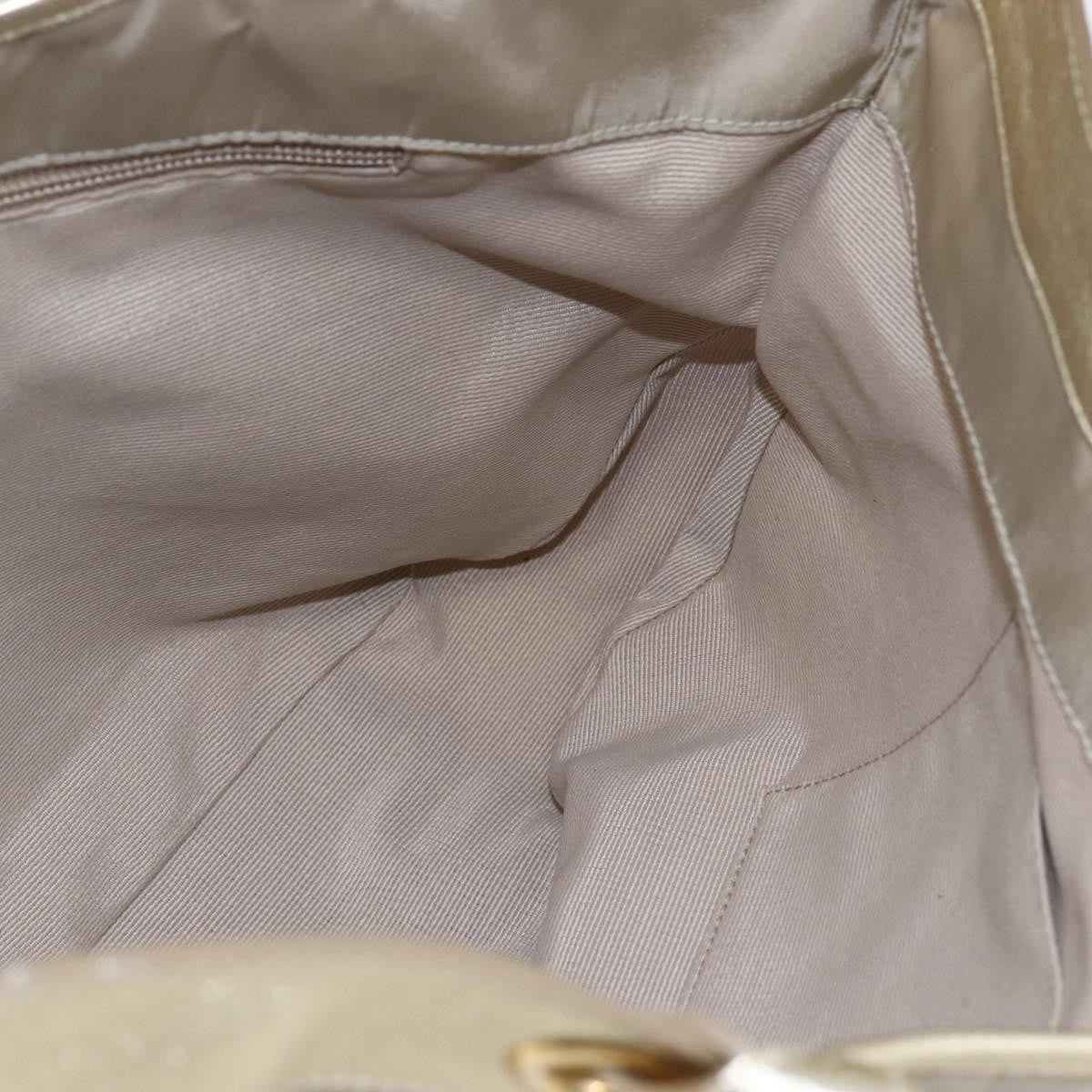 Salvatore Ferragamo Vintage Top handle handbag Nylon, BEIGE, NYLON, Tote bag