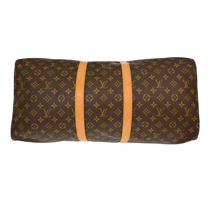 Louis Vuitton Keepall Bag Monogram Canvas, Brown, Canvas, Travel Bag