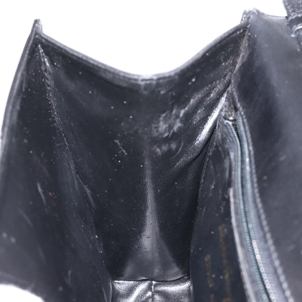 Salvatore Ferragamo Vala Shoulder Bag Leather, BLACK, LEATHER, Shoulder bag