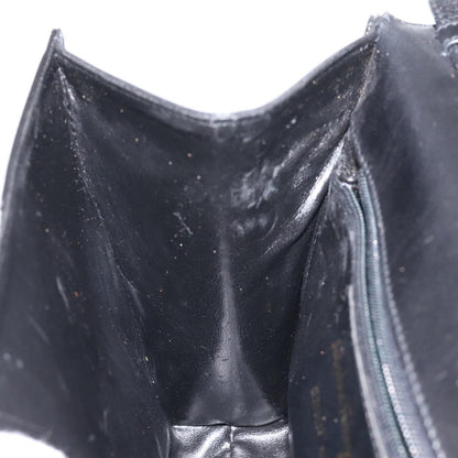 Salvatore Ferragamo Vala Shoulder Bag Leather, BLACK, LEATHER, Shoulder bag