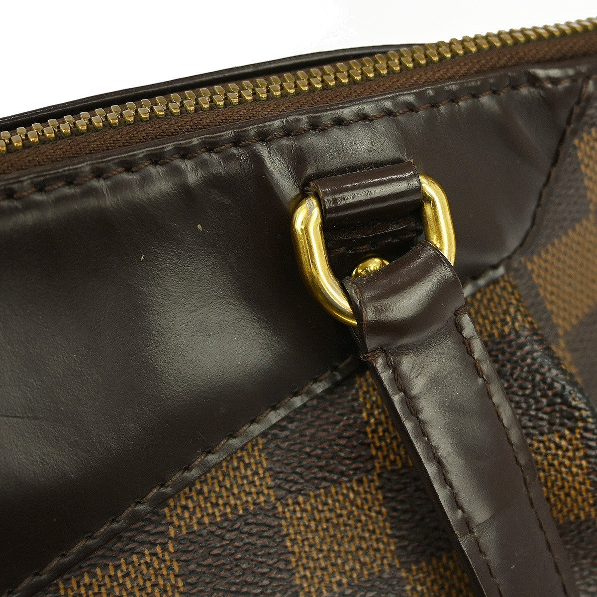 Louis Vuitton Westminster Handbag Damier, BROWN, CANVAS, Shoulder bag