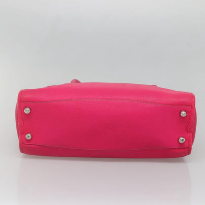 Loewe Alamo Handbag Leather, PINK, LEATHER, Handbag