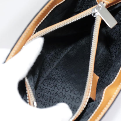 Celine Vintage Macadam Handbag Canvas, BLACK, CANVAS, Handbag