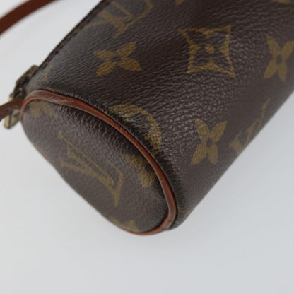 Louis Vuitton Papillon Pochette Monogram Canvas, BROWN, CANVAS, Handbag