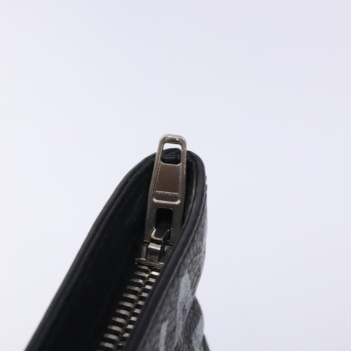 Balenciaga Graffiti Pouch Leather, BLACK, LEATHER, Clutche & pouche