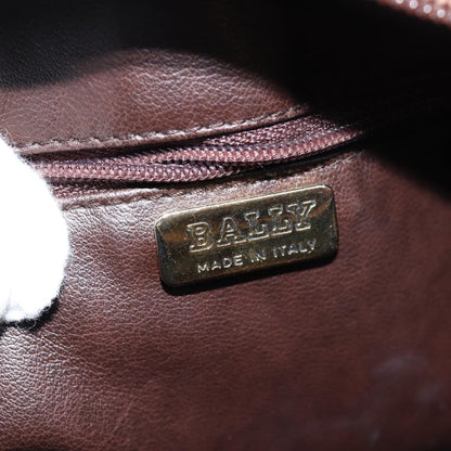 Bally Vintage Tote Bag Leather, BROWN, LEATHER, Tote bag