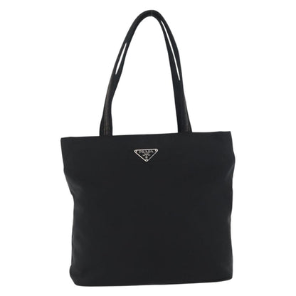 Prada Vintage Tote Nylon, Black, Nylon, Tote Bag