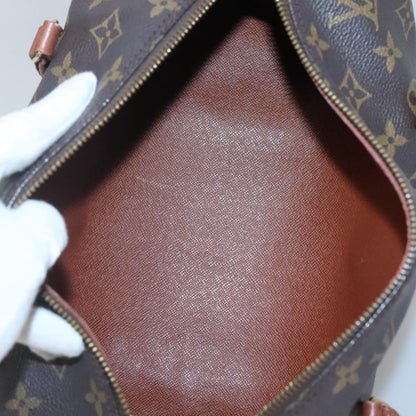 Louis Vuitton Papillon Handbag Monogram Canvas, BROWN, CANVAS, Handbag