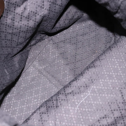 Gucci Vintage Bamboo Shoulder Bag Nylon, BROWN, NYLON, Shoulder bag