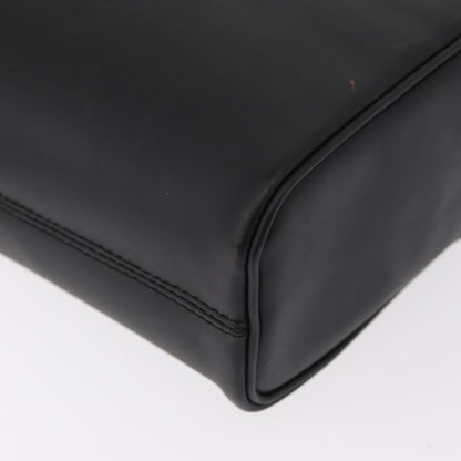 Salvatore Ferragamo Gancini Shoulder Bag Leather, BLACK, PATENT_LEATHER, Shoulder bag