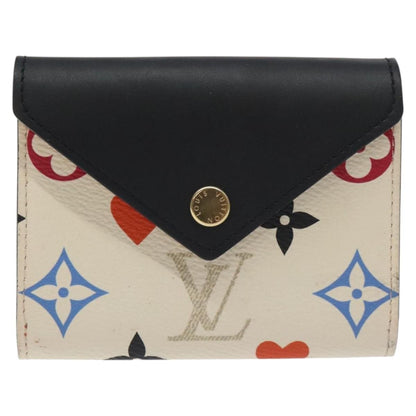 Louis Vuitton Game On Card Holder Monogram Canvas and Epi Leather, WHITE, CANVAS, Card Holders