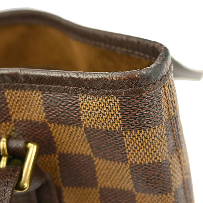 Louis Vuitton Marais Bucket Bag Damier, BROWN, CANVAS, Shoulder bag