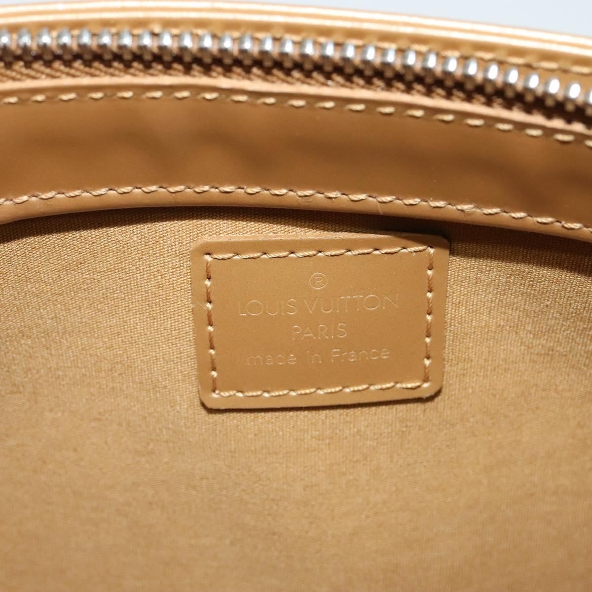 Louis Vuitton Mat Fowler Handbag Monogram Vernis, GOLD, LEATHER, Handbag