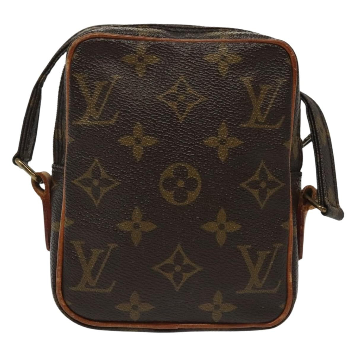 Louis Vuitton Danube Handbag Monogram Canvas, BROWN, CANVAS, Handbag